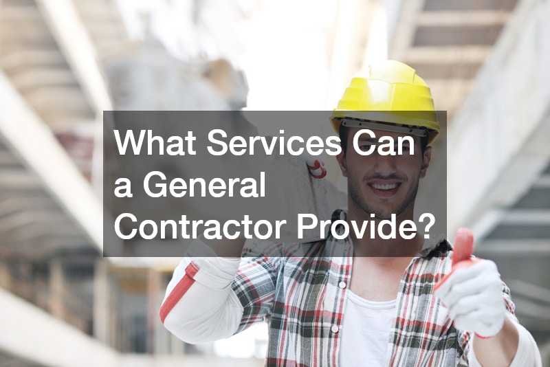 What Services Can a General Contractor Provide?